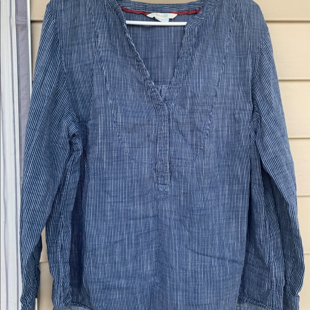 Boden linen shirt size 18